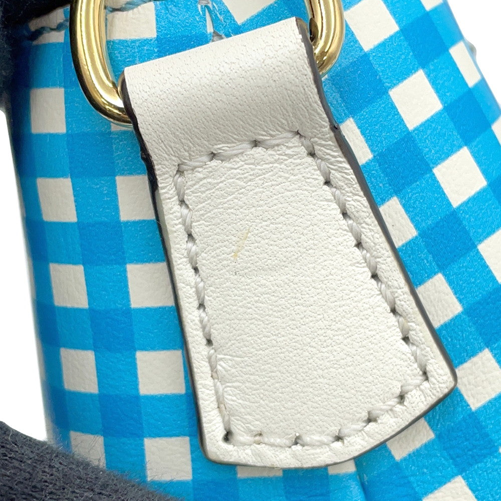 FENDI By the way Blue/White8BL145 Leather Size Mini