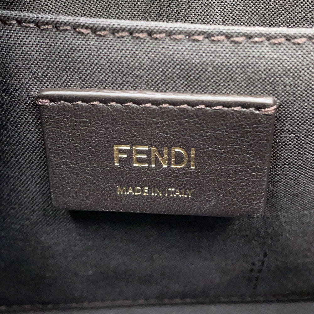 FENDI By the way Blue/White8BL145 Leather Size Mini