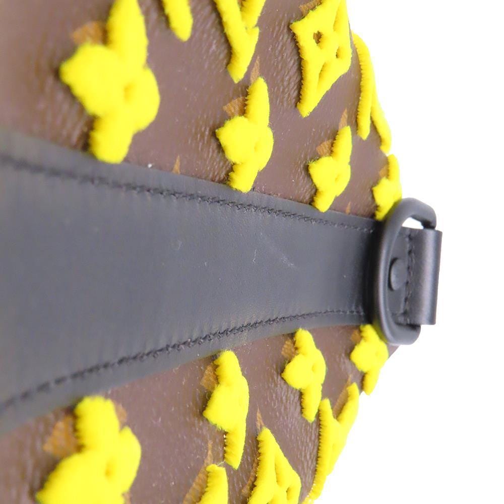 LOUIS VUITTON Keepall・Triangle Yellow/NoirM45069 Monogram / Toughtage Size 50