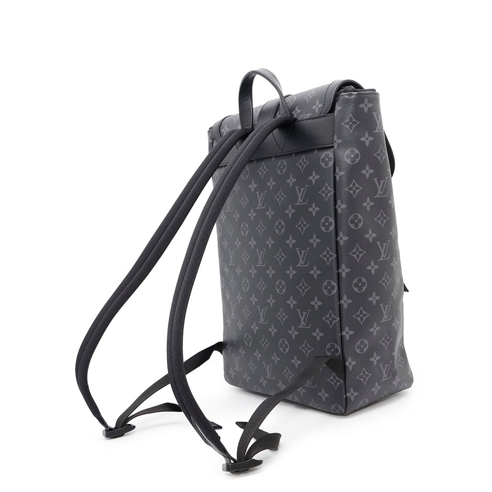 LOUIS VUITTON Saumur Backpack NoirM45913 Monogram Eclipse