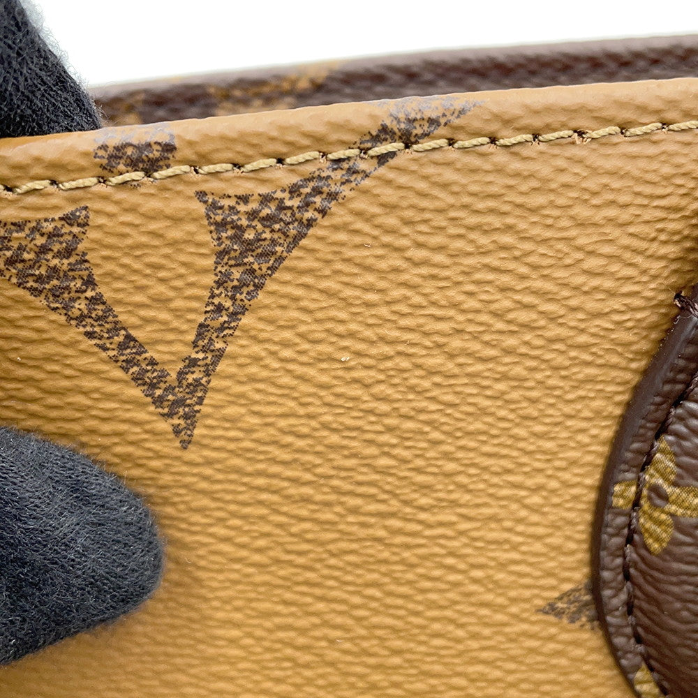 LOUIS VUITTON Onthego RedM46373 Monogram Monogram Reverse Canvas Monogram Giant Size PM