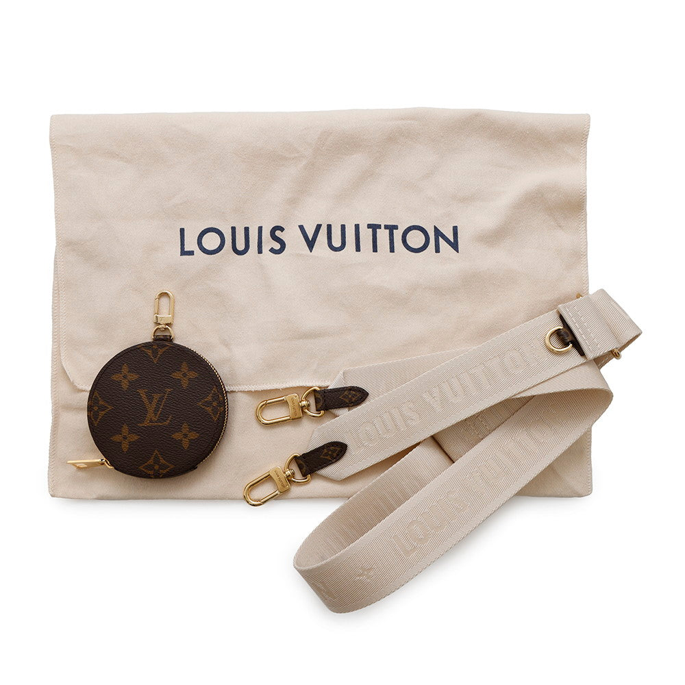 LOUIS VUITTON Onthego RedM46373 Monogram Monogram Reverse Canvas Monogram Giant Size PM