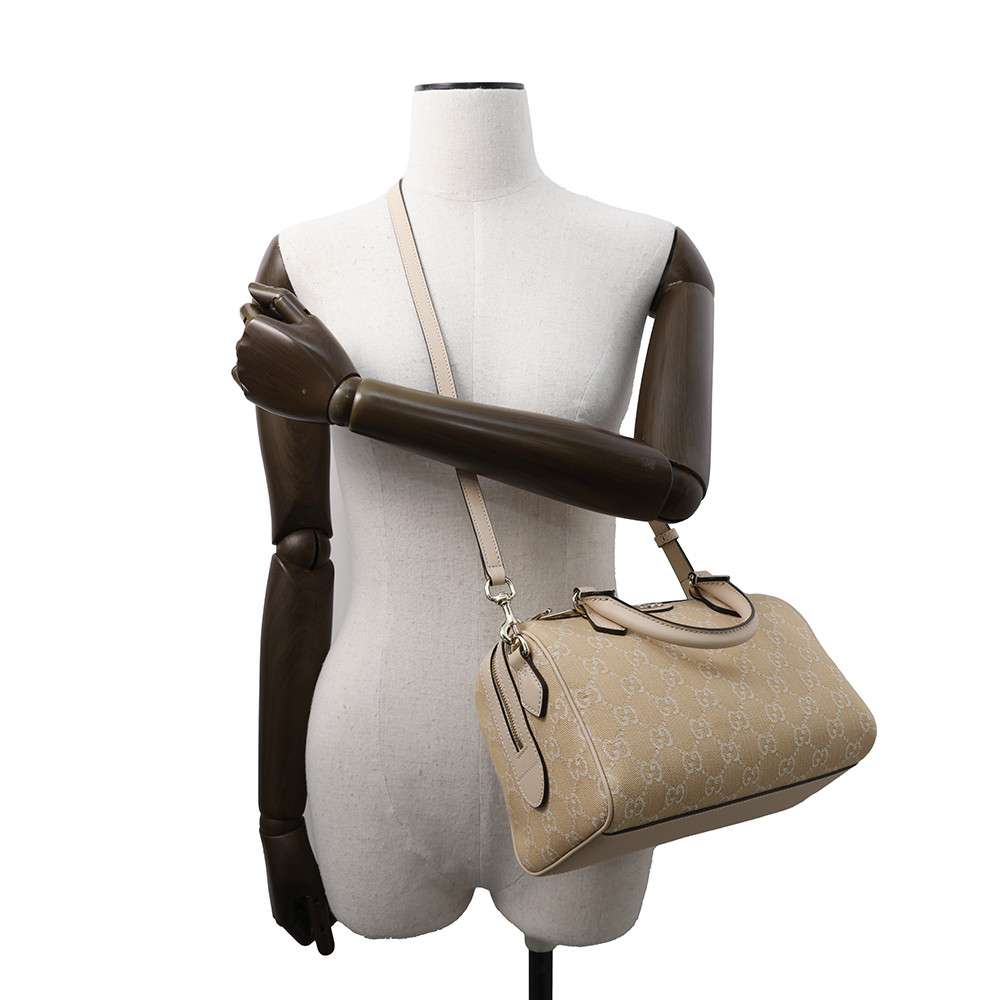 GUCCI Ophidia 2WAY Tote Beige772061 GG Canvas Leather