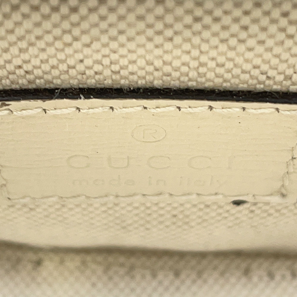 GUCCI Horsebit1955 Belt Bag White764504 Leather