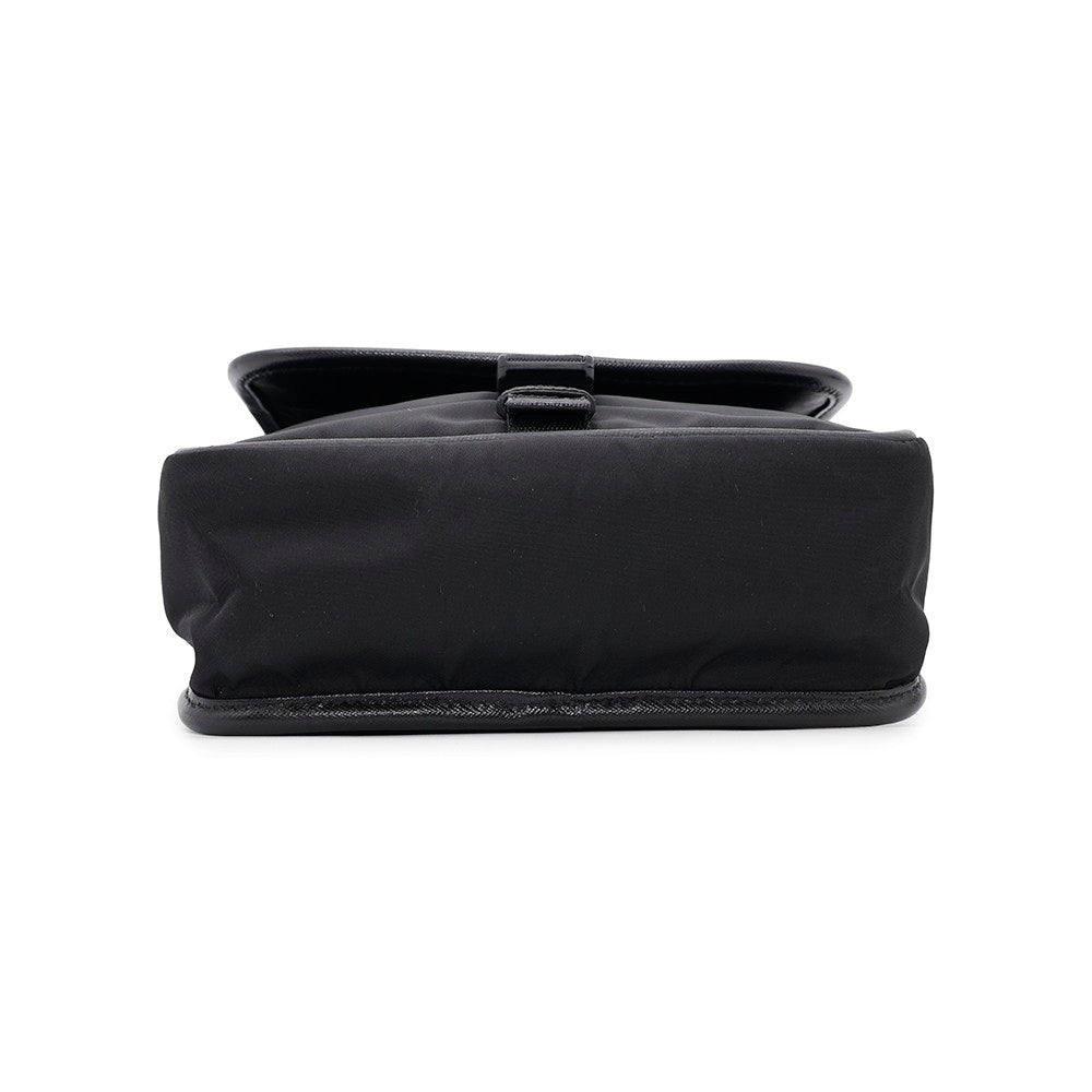 PRADA Shoulder Bag Black Nylon