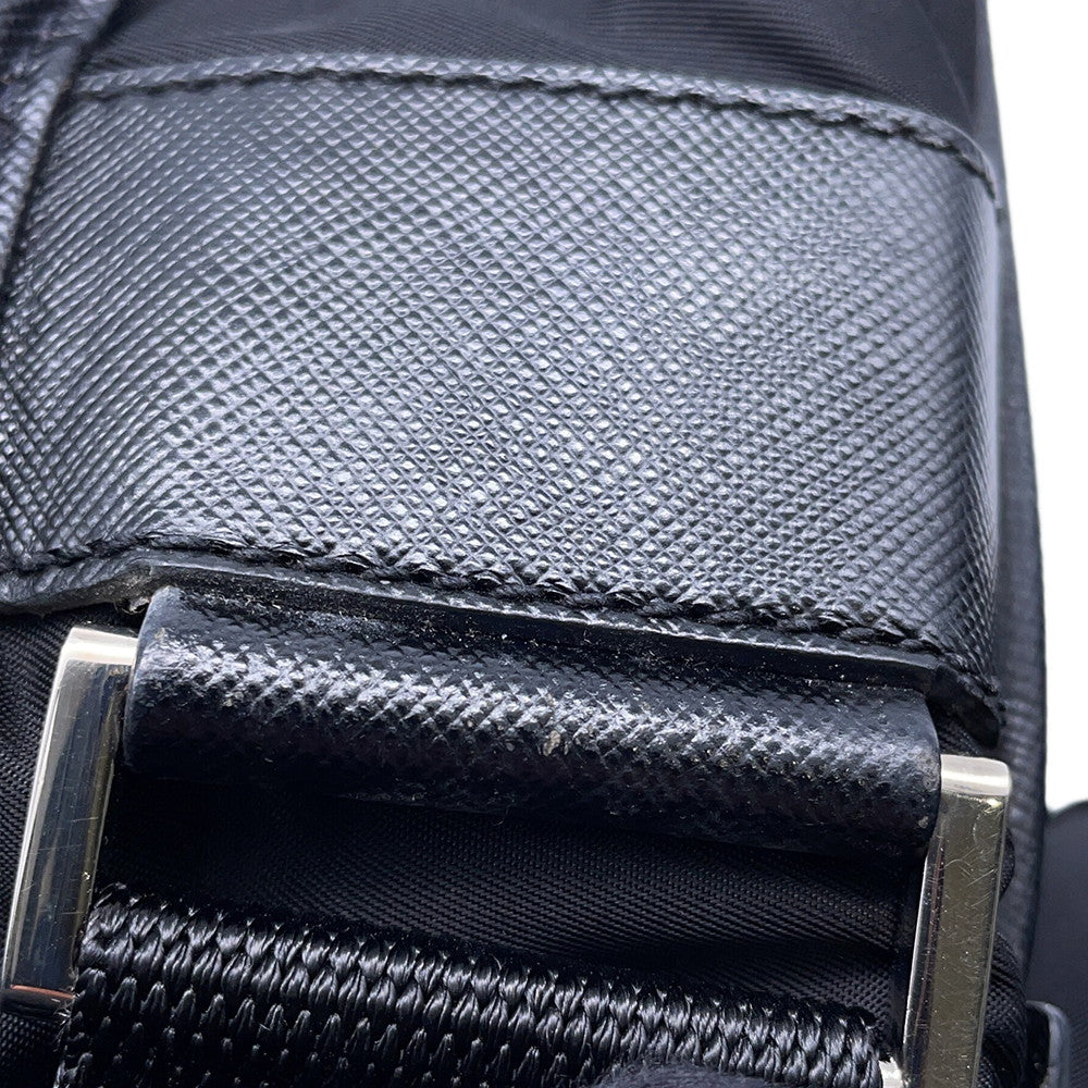PRADA Shoulder Bag Black Nylon