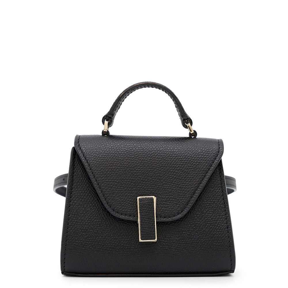 Valextra Valextra Iside Belt 3WAYBag BlackSGES0061028LOCPL99NN Soft Calf Leather Size Mini