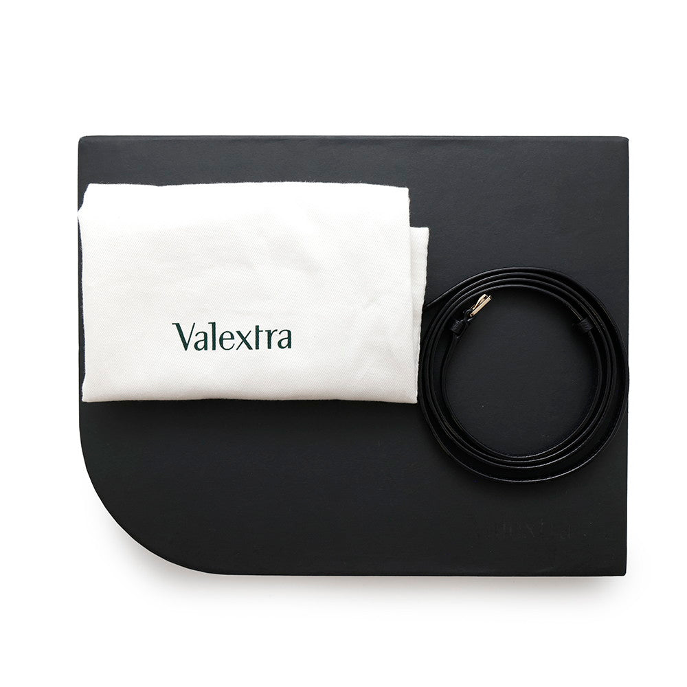 Valextra Valextra Iside Belt 3WAYBag BlackSGES0061028LOCPL99NN Soft Calf Leather Size Mini
