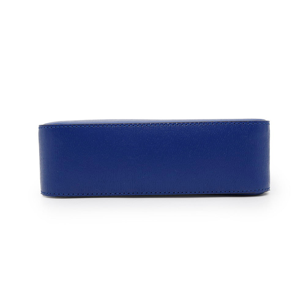 GUCCI Interlocking G Print Crossbody Blue774453 Leather