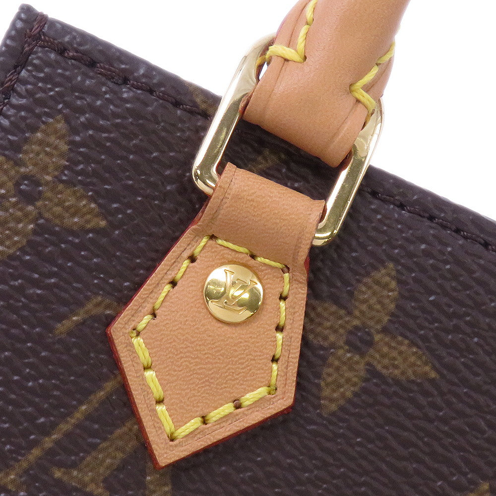 LOUIS VUITTON Petit Sac Plat BrownM69442 Monogram