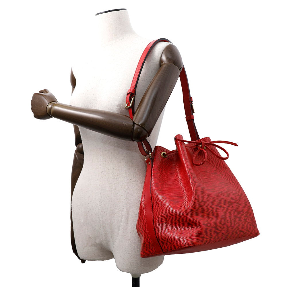 LOUIS VUITTON Petit Noe Castilian RedM59017 Epi Leather