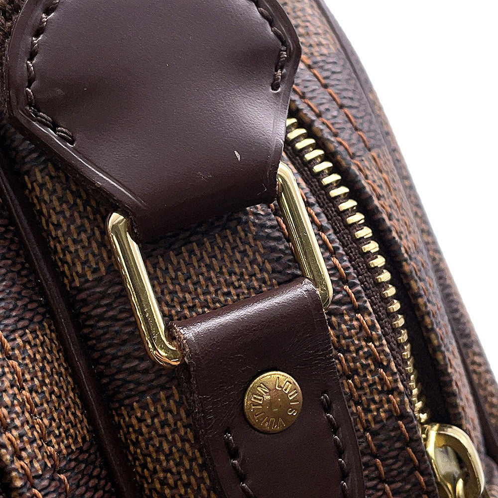 LOUIS VUITTON Reporter BeigeN45253 Damier Ebene Canvas Size PM
