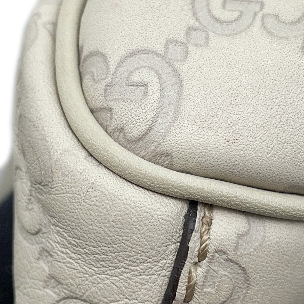 GUCCI Sukey Tote Bag Ivory211944 Leather