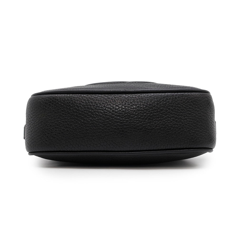 GUCCI Soho Mini Disco Shoulder Bag Black347994 Leather