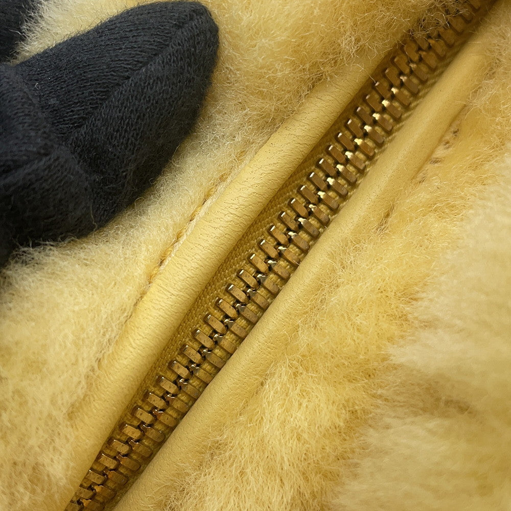 Bottega Veneta Mini The Jodie Yellow680697 Lamb Shearling