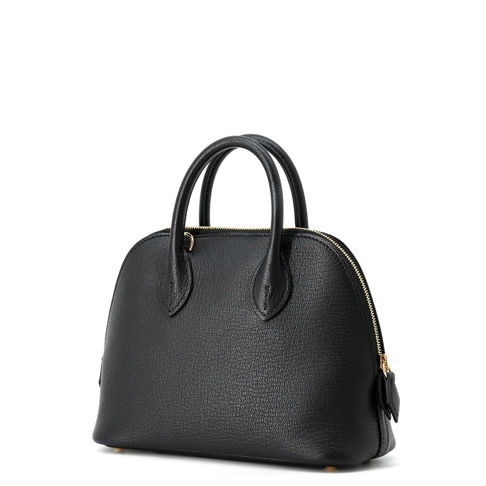 HERMES Bolide 1923 Black Evercolor Size Mini