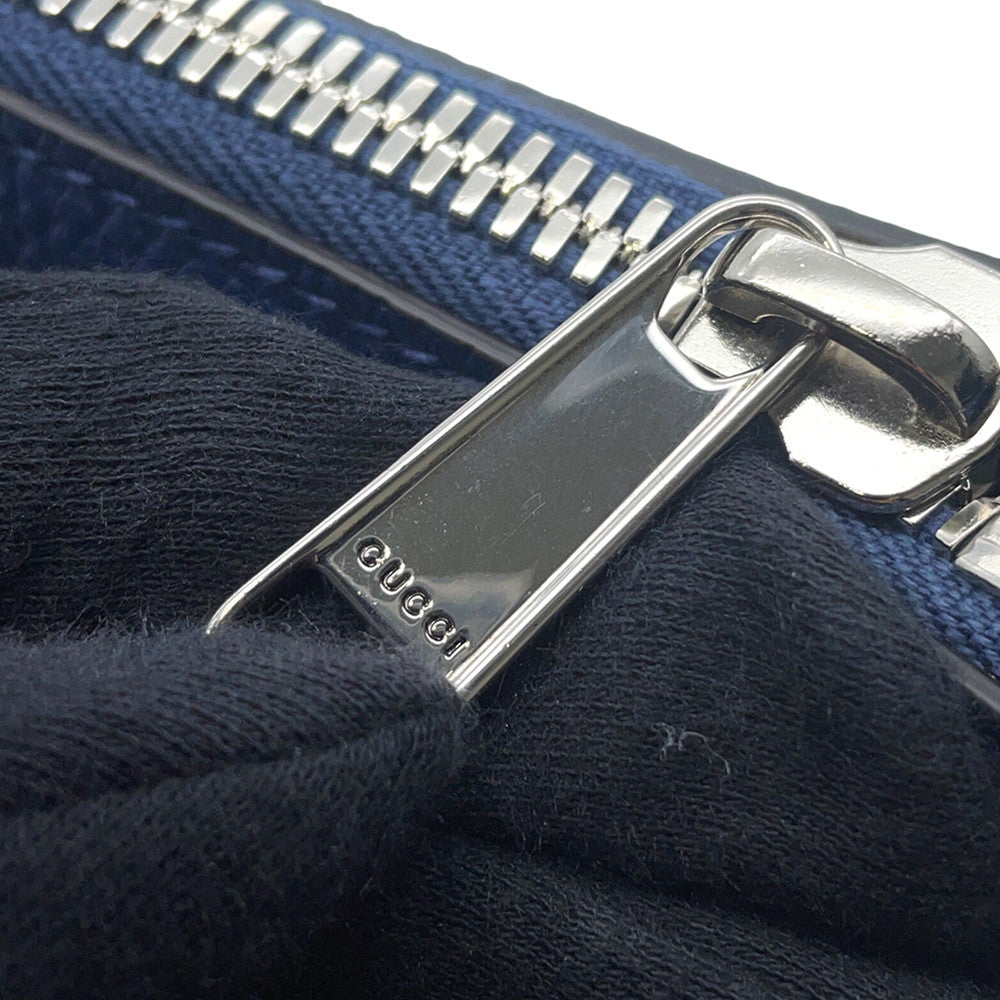 GUCCI Jumbo GG Small Messenger Bag Blue761747 Leather