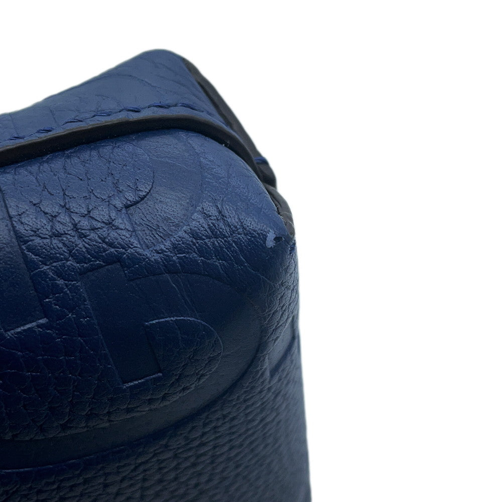 GUCCI Jumbo GG Small Messenger Bag Blue761747 Leather