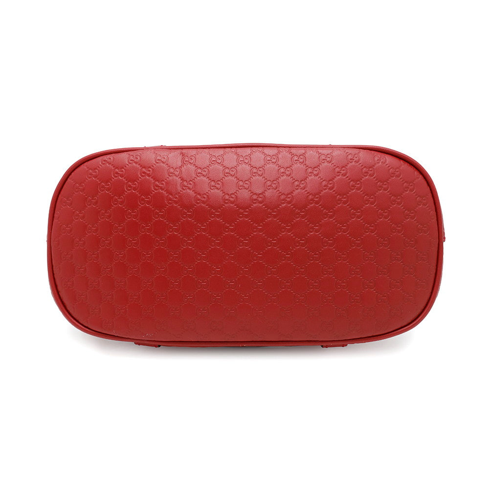 GUCCI MicroGuccissima 2WAYHandbag Red449654 Leather