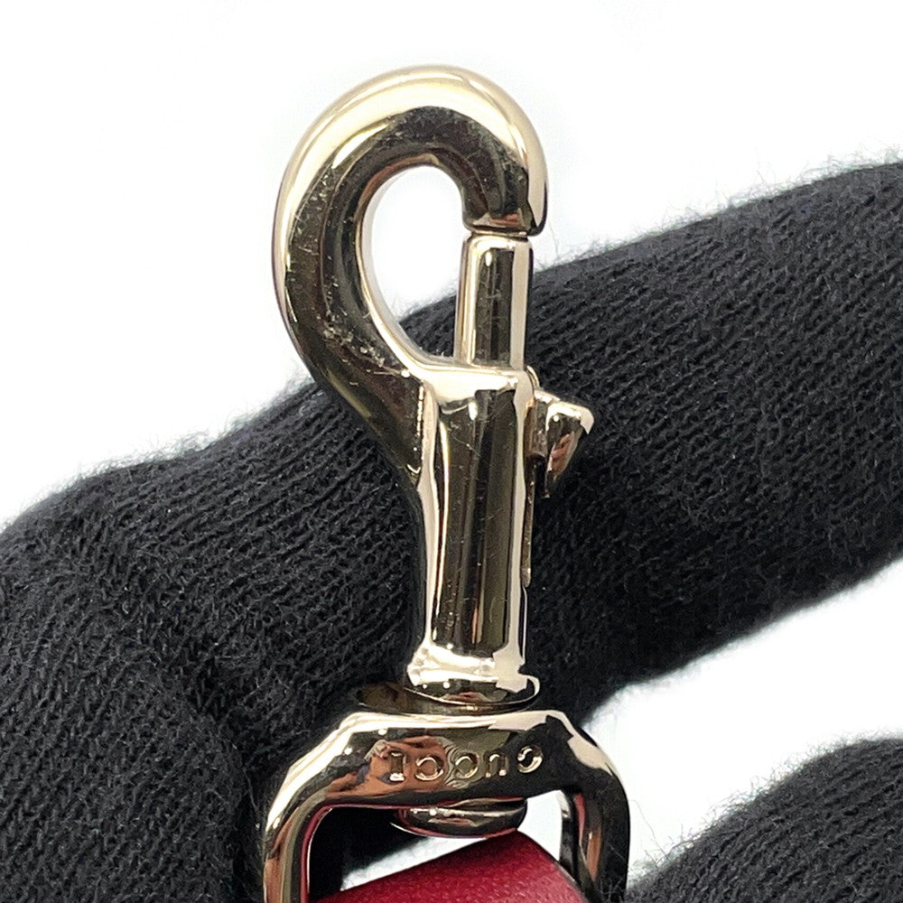 GUCCI MicroGuccissima 2WAYHandbag Red449654 Leather