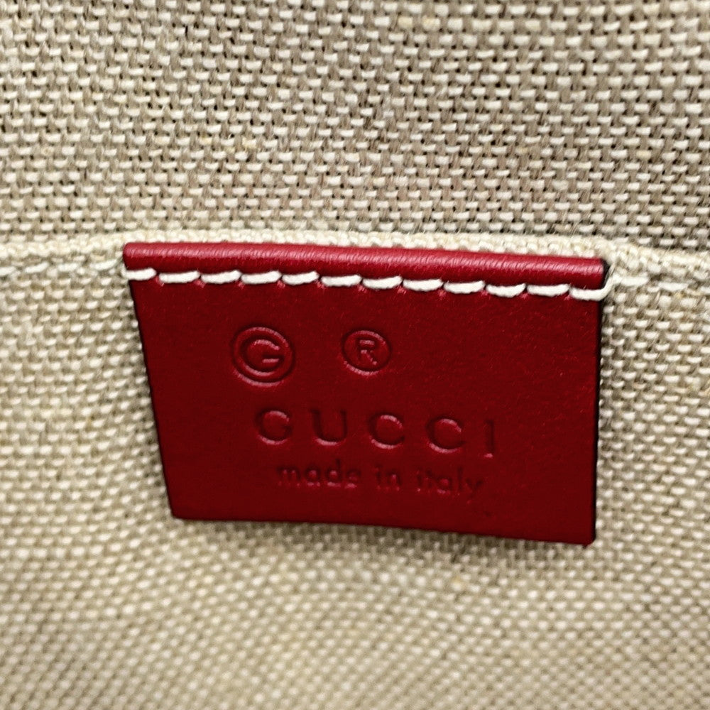 GUCCI MicroGuccissima 2WAYHandbag Red449654 Leather