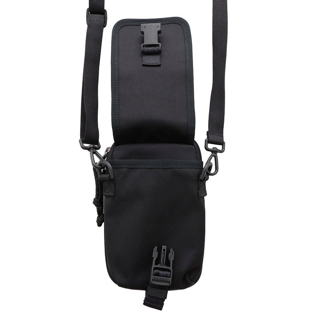 BALENCIAGA WFPCollaboration Explorer Shoulder Bag Black593329 Nylon Canvas