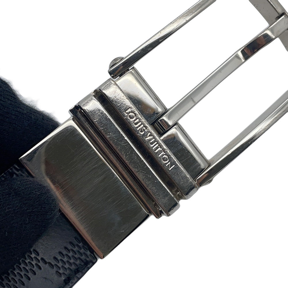 LOUIS VUITTON Belt・Boston Size 90 NoirM9674 Damier Infini Leather