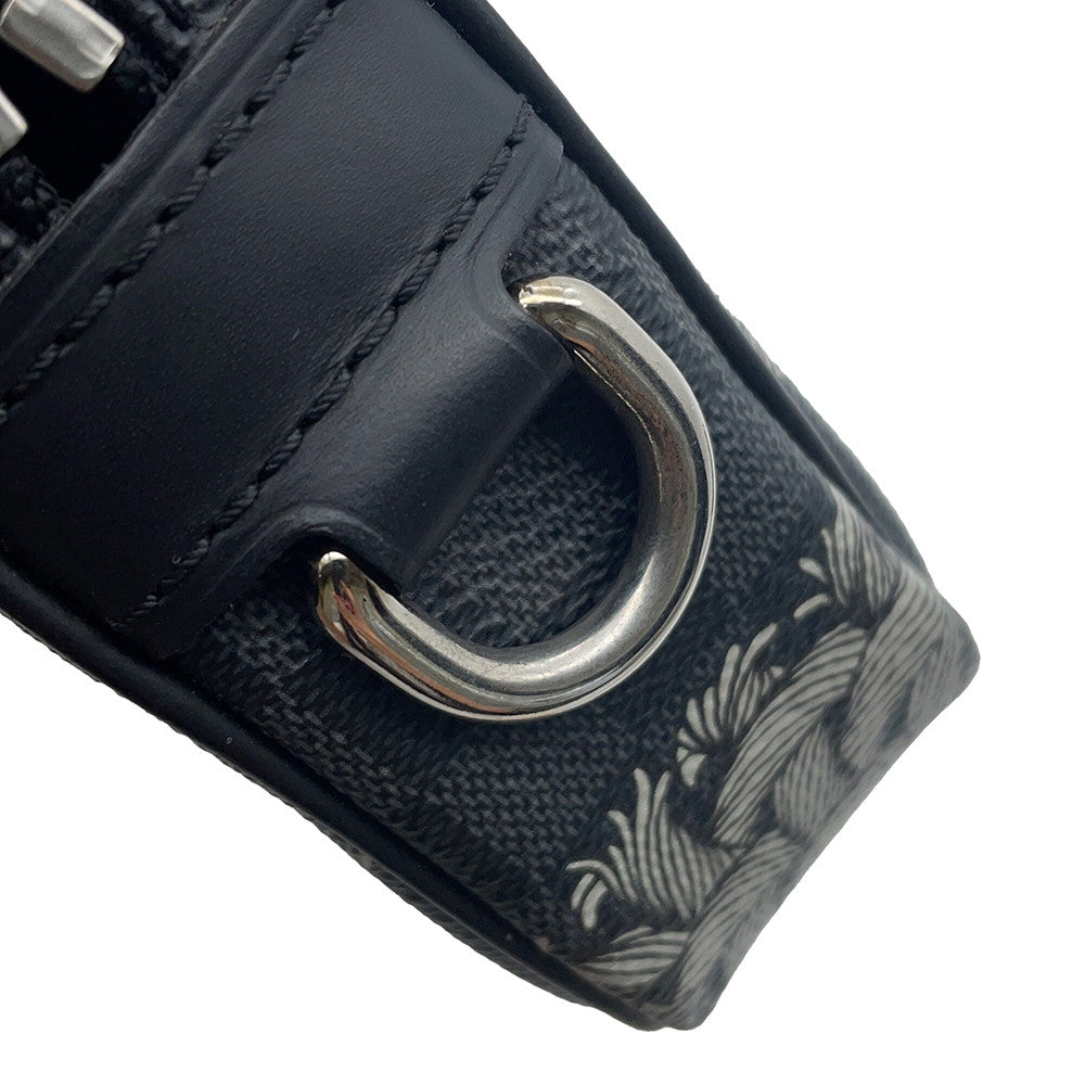 LOUIS VUITTON Pochette Volga Christopher Nemeth NoirN61228 Damier Graphite