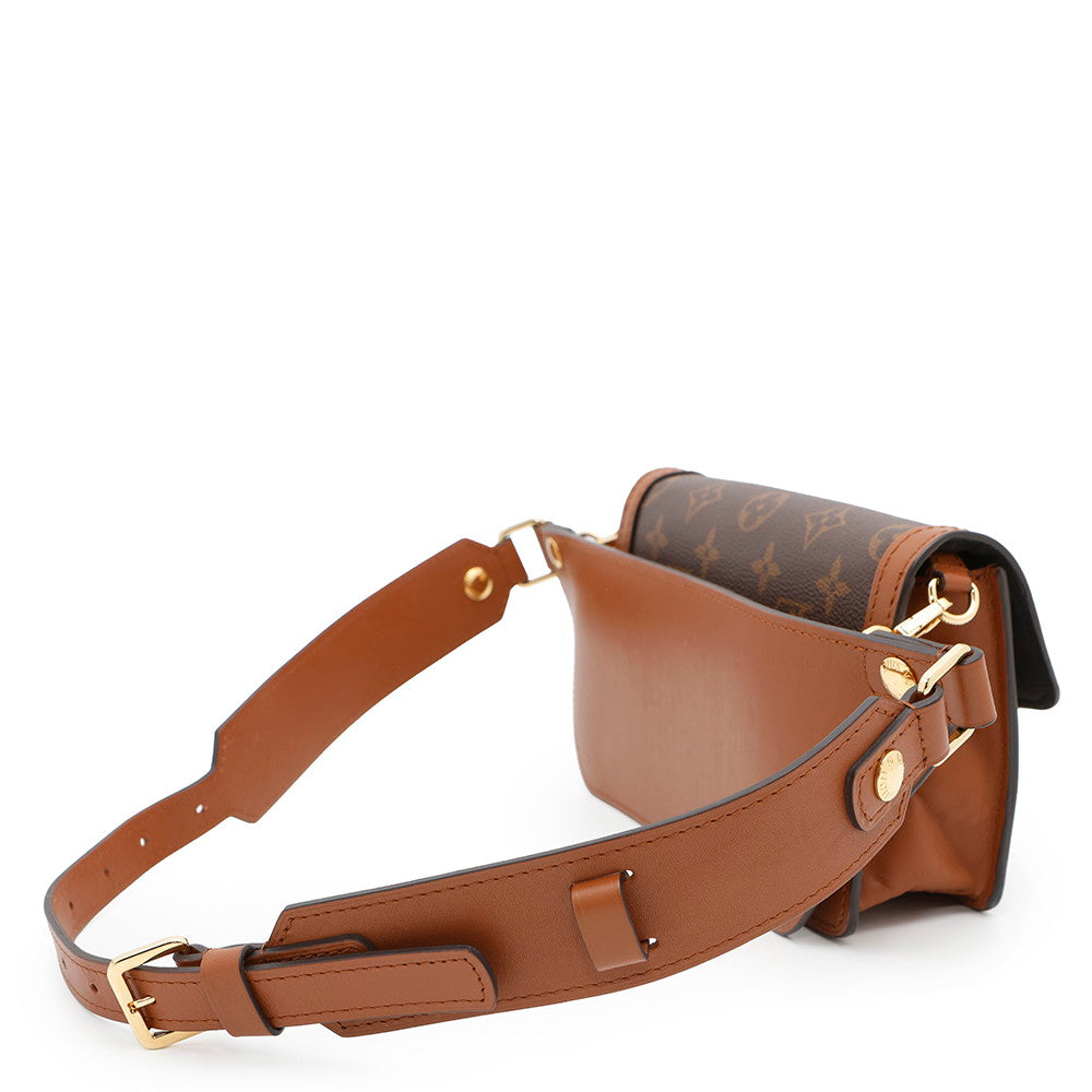 LOUIS VUITTON Bumbag・Dauphine NoirM44586 Monogram Monogram Reverse Canvas