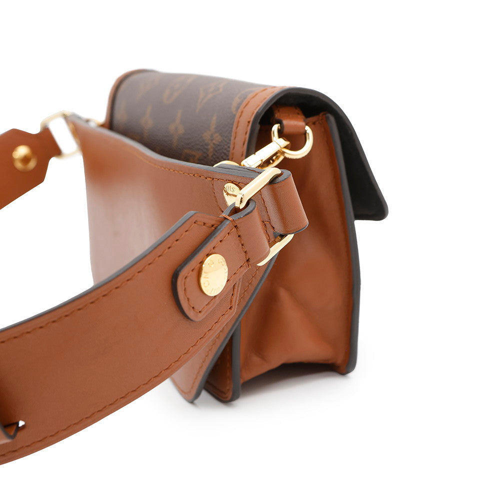 LOUIS VUITTON Bumbag・Dauphine NoirM44586 Monogram Monogram Reverse Canvas