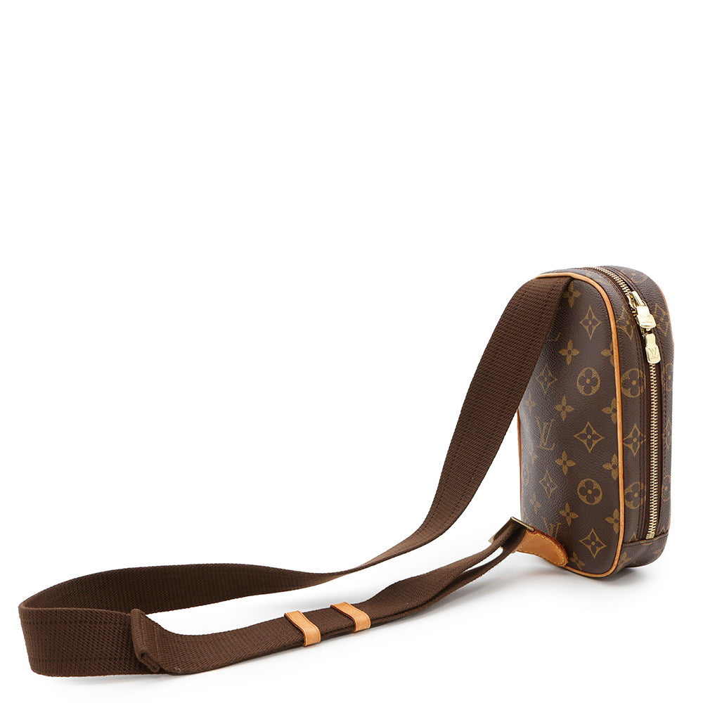 LOUIS VUITTON Pochette Gange BrownM51870 Monogram