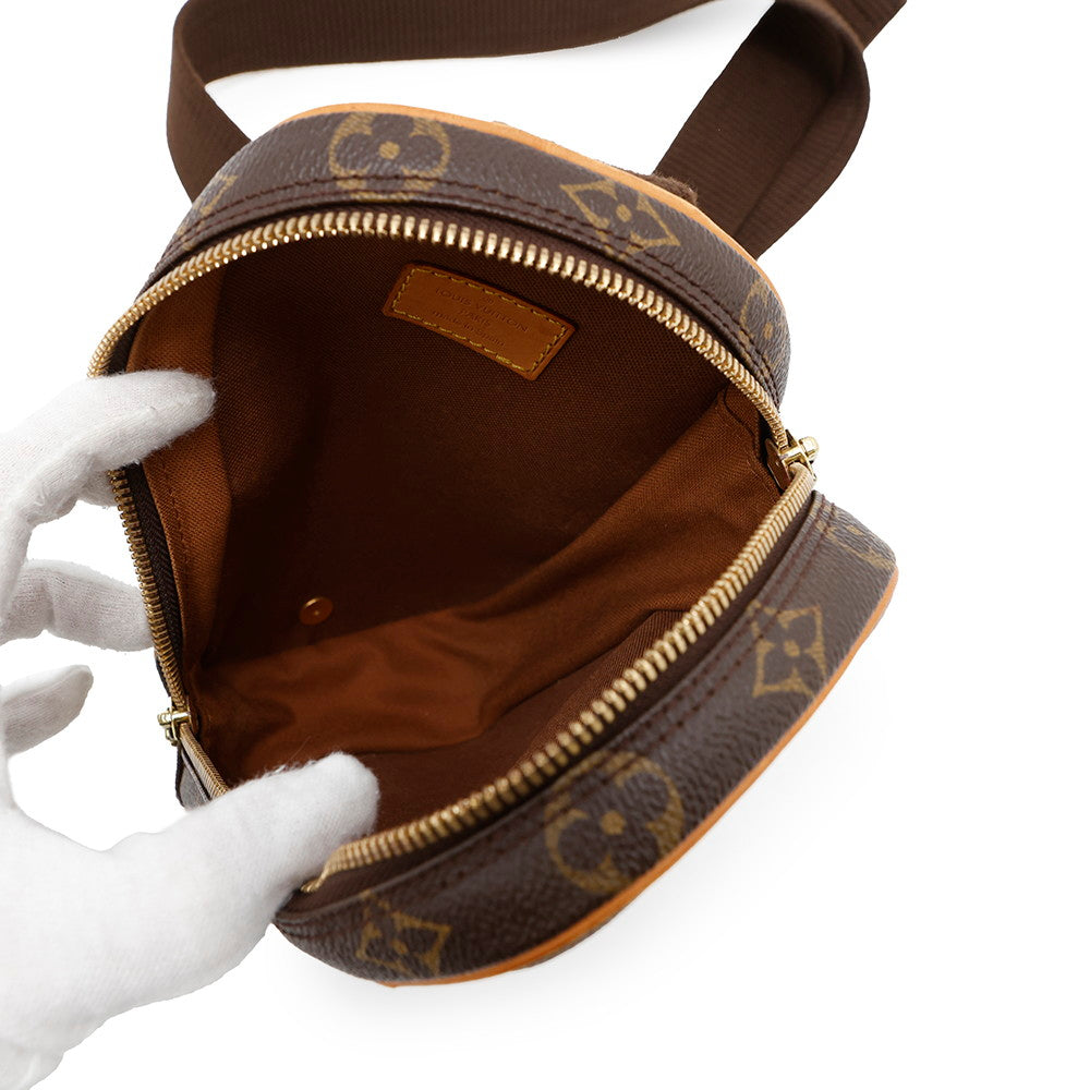 LOUIS VUITTON Pochette Gange BrownM51870 Monogram