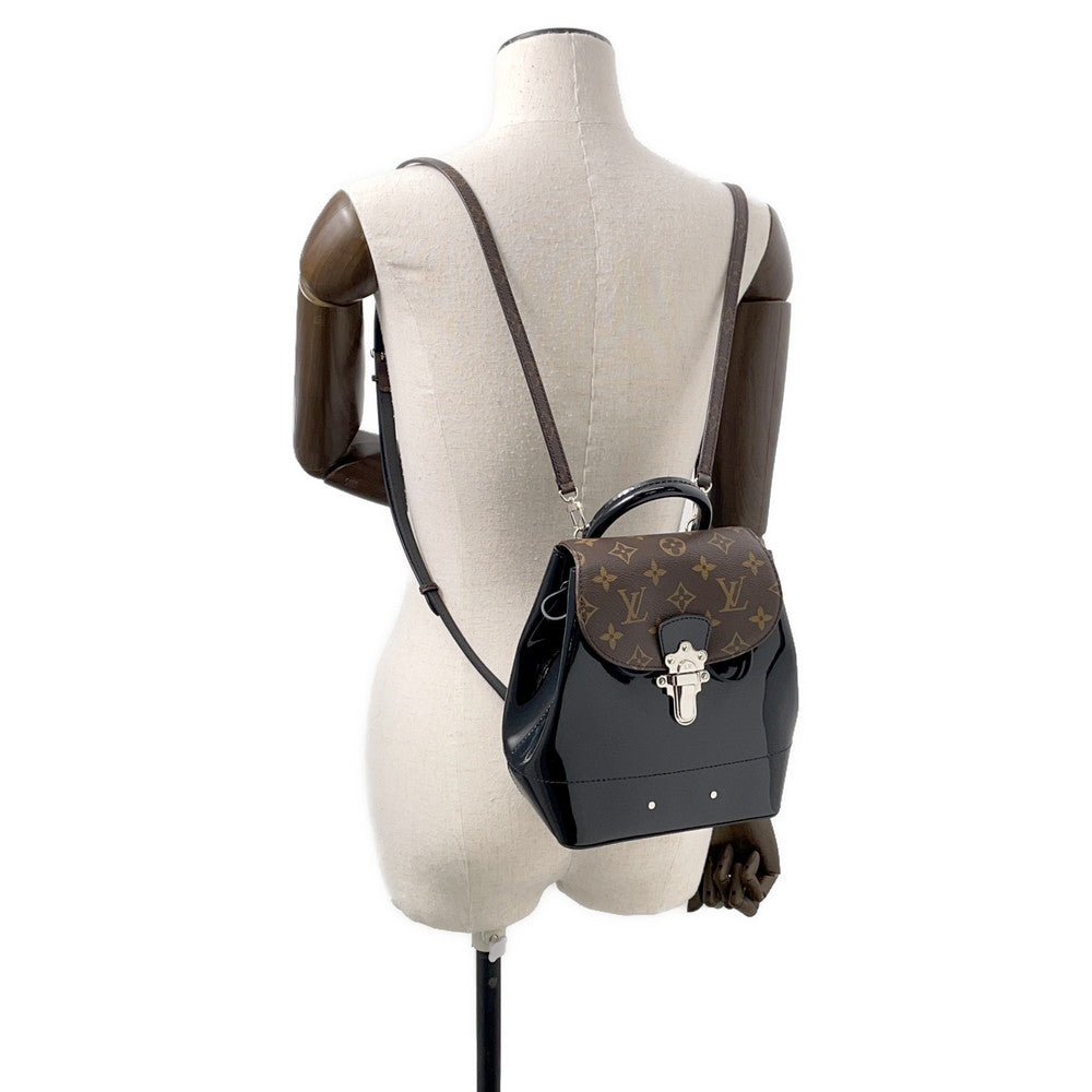 LOUIS VUITTON Hot Springs NoirM55769 Monogram Patent Leather