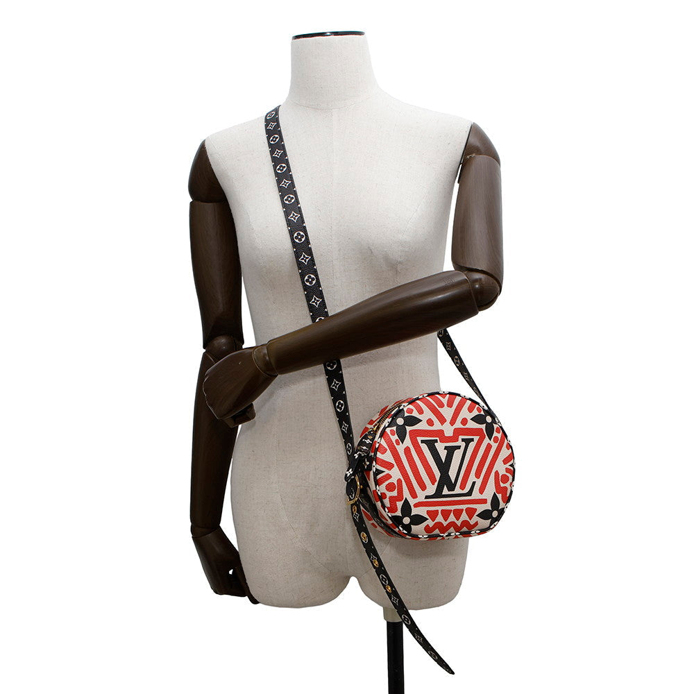 LOUIS VUITTON LV Crafty Boite Chapeau Soupour Claim RougeM45366 Monogram / Giant