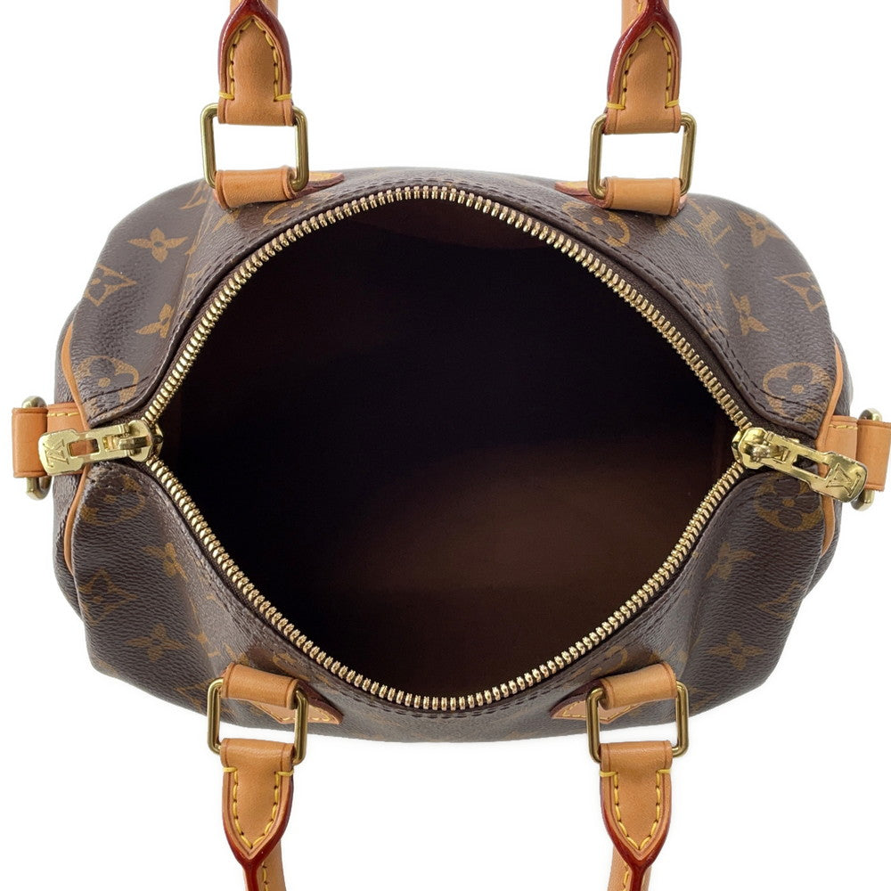 LOUIS VUITTON Speedy Bandouliere BrownM40390 Monogram Size 25