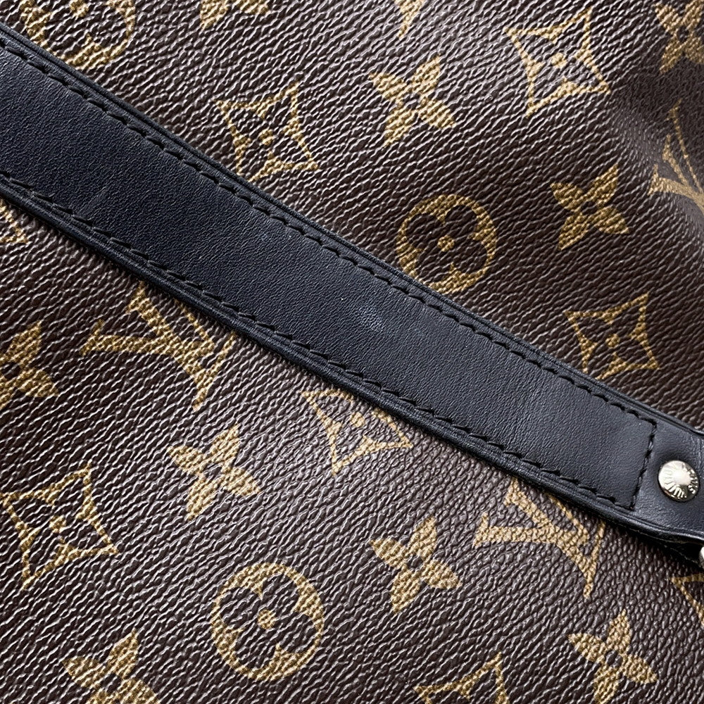 LOUIS VUITTON Keepall Bandouliere BrownM56711 Monogram Macassar Canvas Size 45