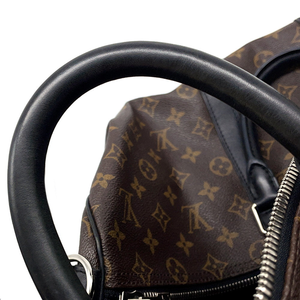 LOUIS VUITTON Keepall Bandouliere BrownM56711 Monogram Macassar Canvas Size 45