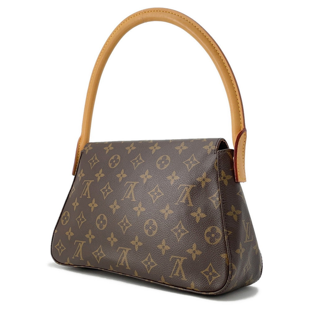 LOUIS VUITTON Mini Looping BrownM51147 Monogram