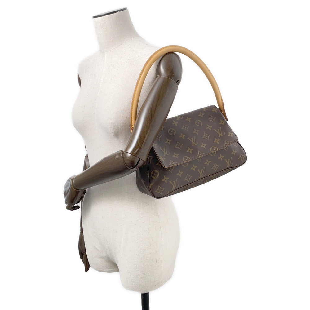 LOUIS VUITTON Mini Looping BrownM51147 Monogram
