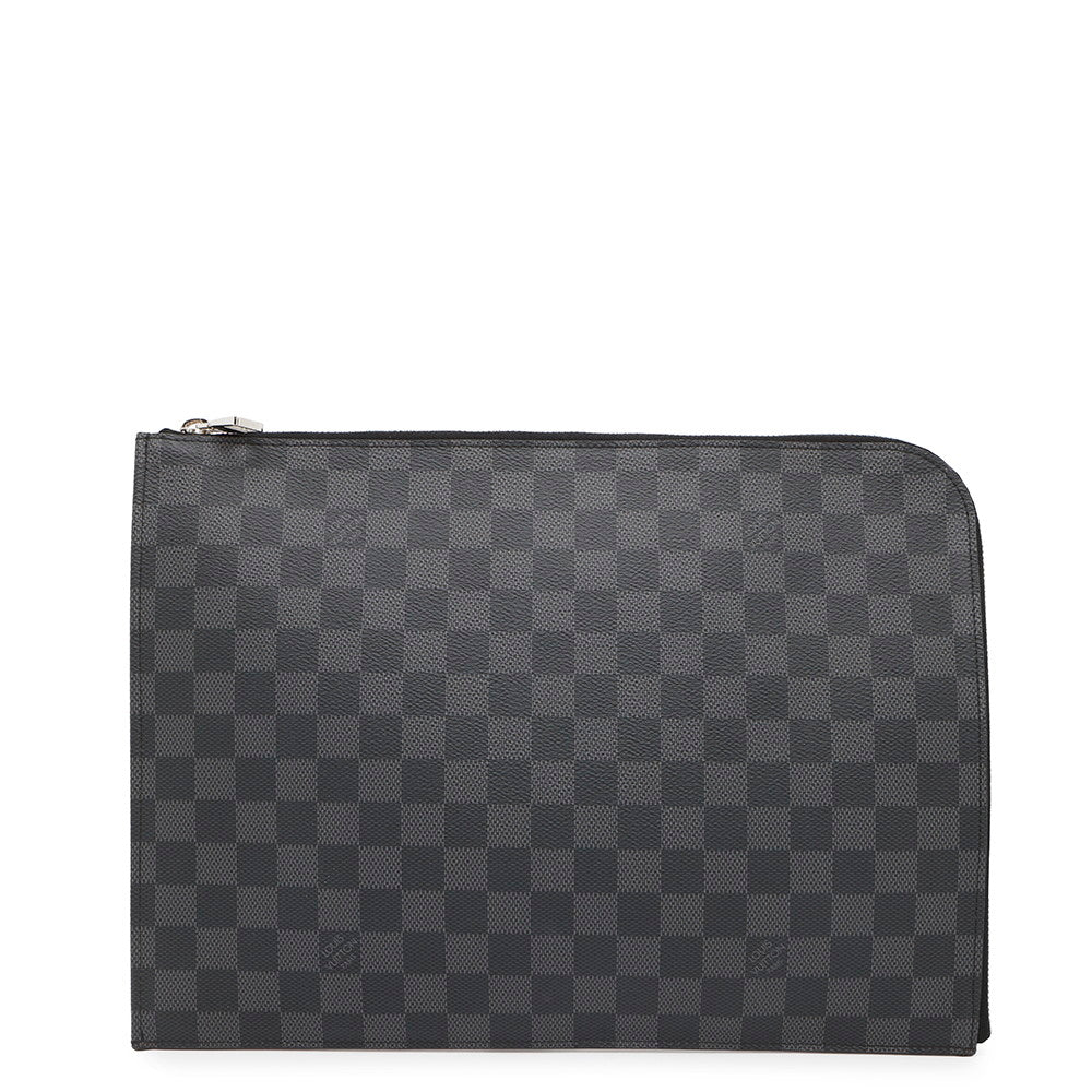 LOUIS VUITTON Pochette Jour NoirN64437 Damier Graphite Size GM