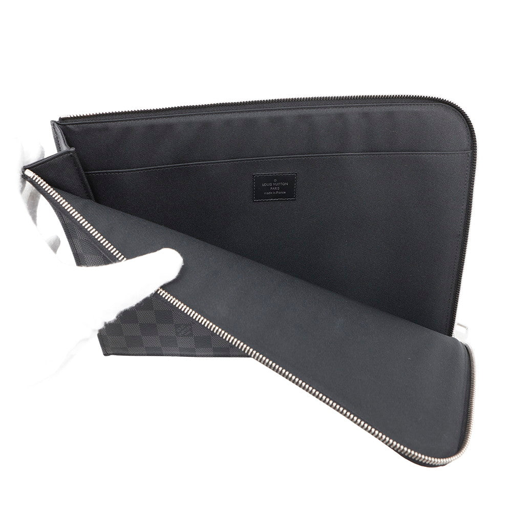 LOUIS VUITTON Pochette Jour NoirN64437 Damier Graphite Size GM