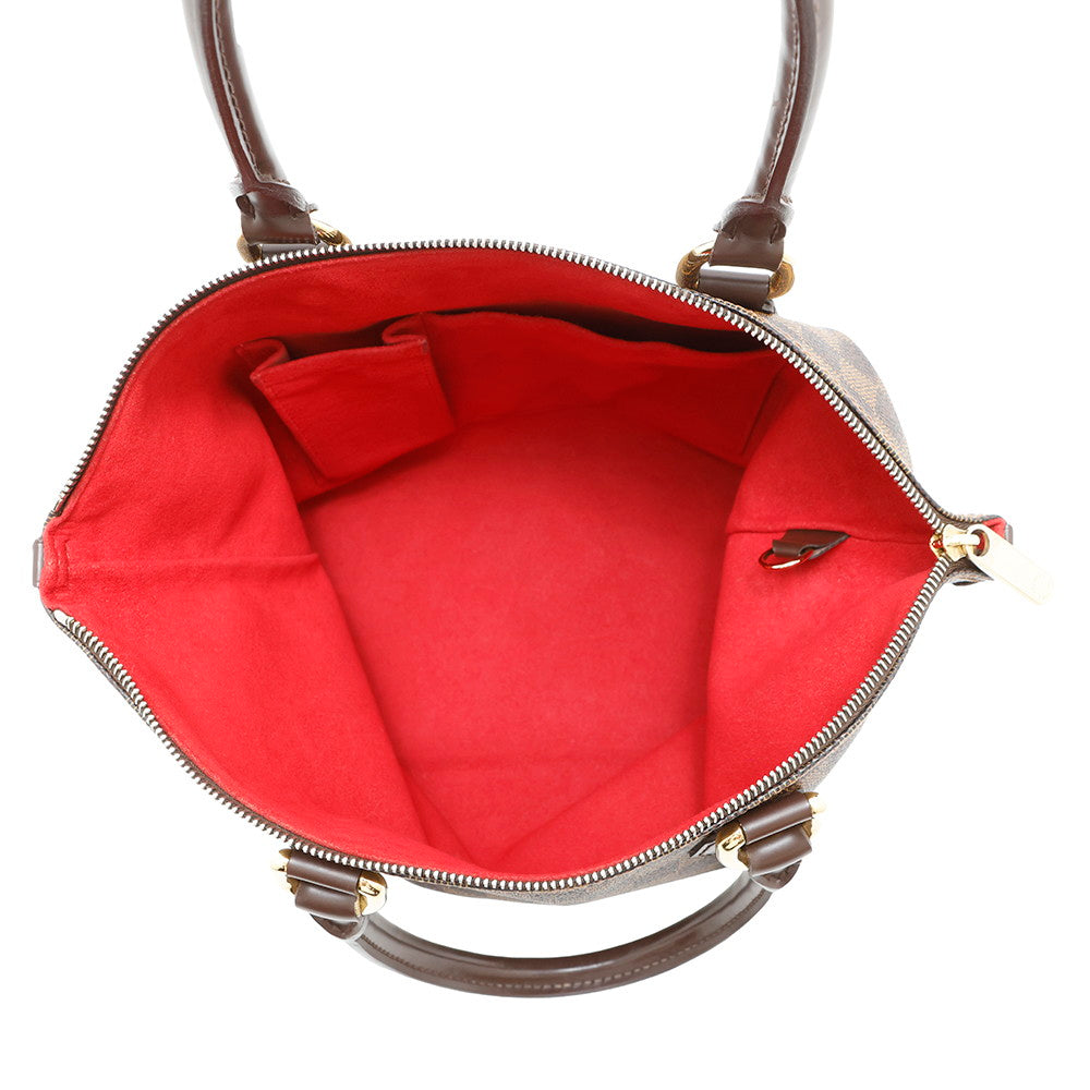 LOUIS VUITTON Saleya RedN51183 Damier Ebene Canvas Size PM