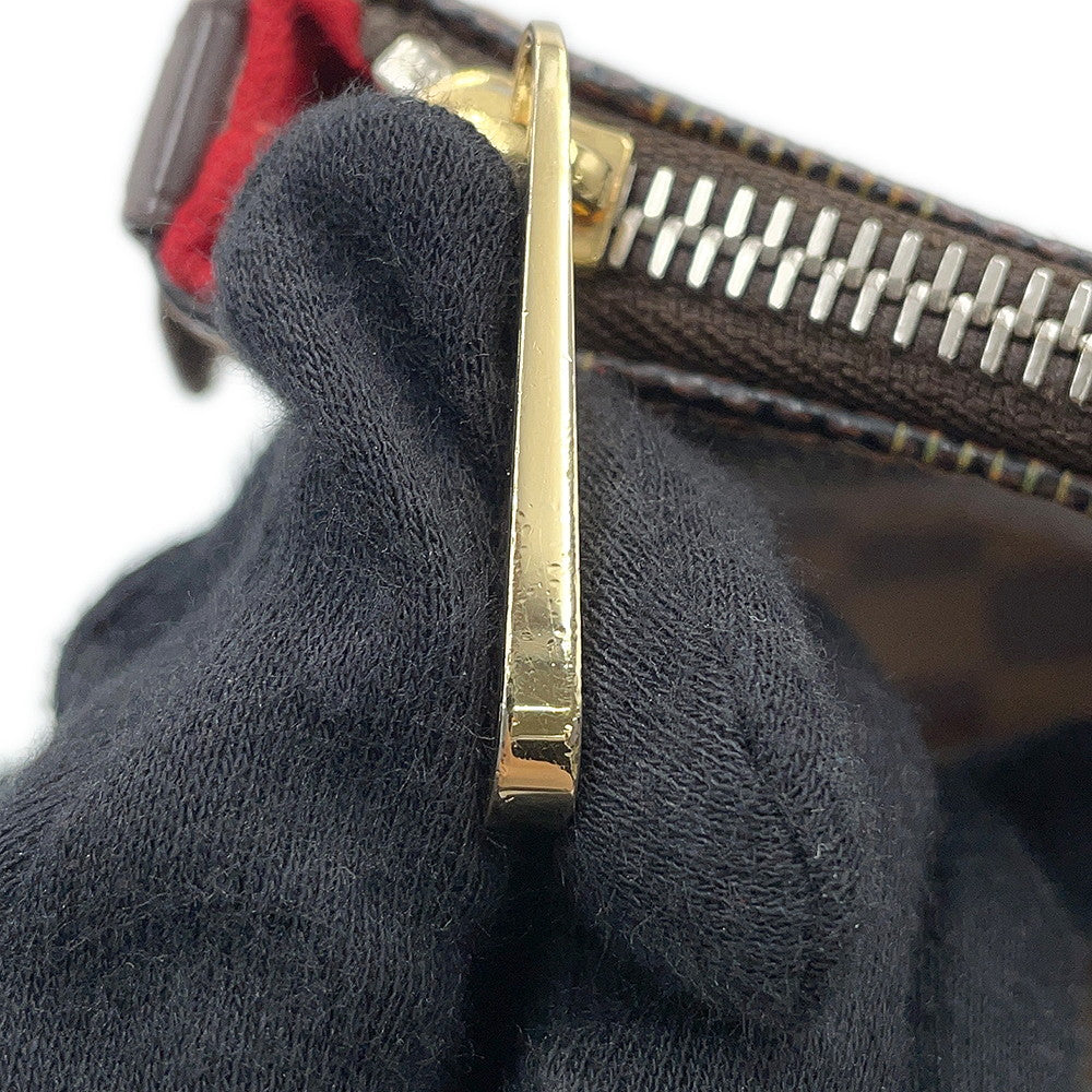 LOUIS VUITTON Saleya RedN51183 Damier Ebene Canvas Size PM