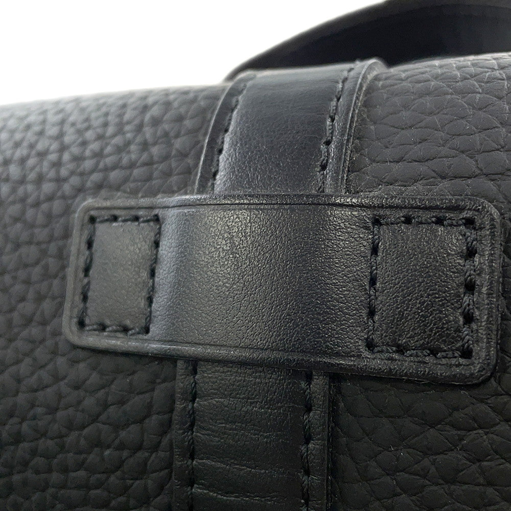 LOUIS VUITTON Christopher Slim Backpack NoirM58644 Taurillon Leather