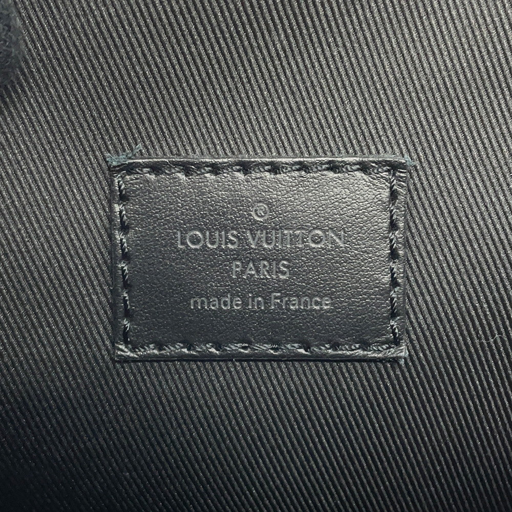 LOUIS VUITTON Christopher Slim Backpack NoirM58644 Taurillon Leather
