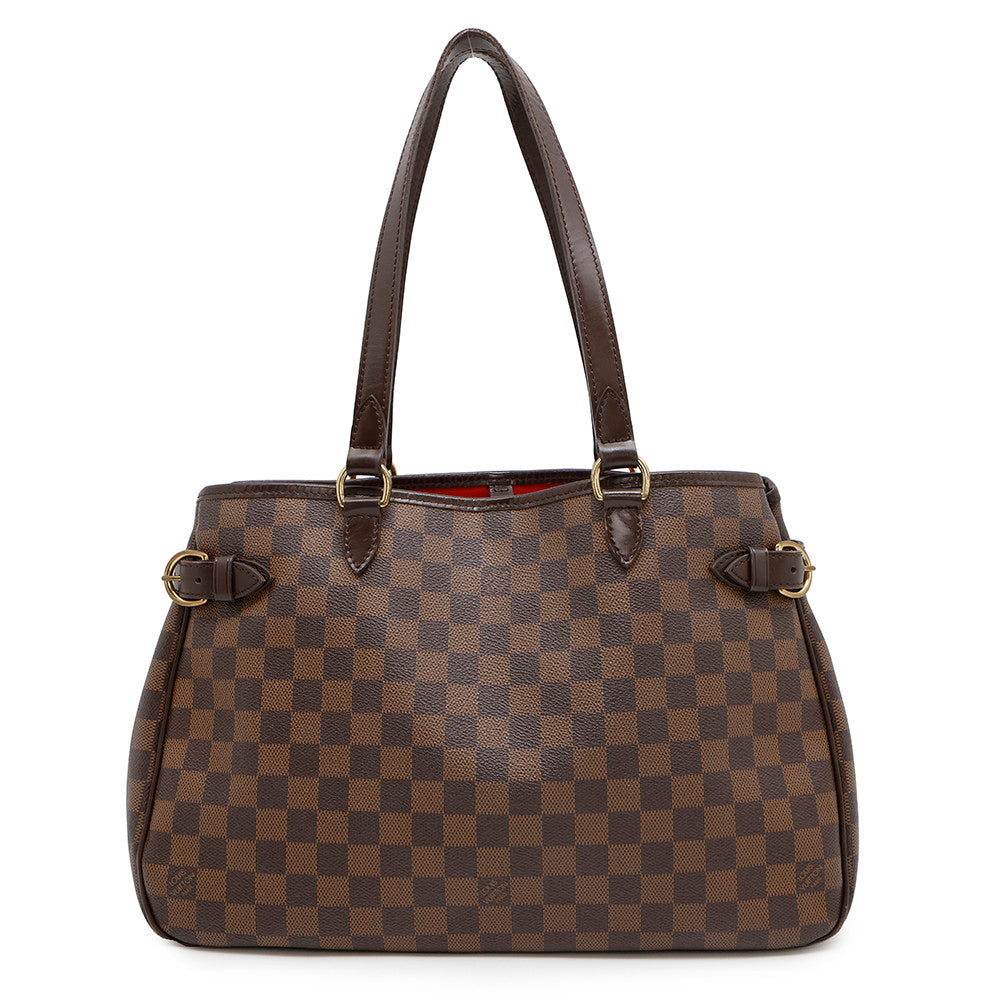 LOUIS VUITTON Batignolles Horizontal RedN48179 Damier Ebene Canvas