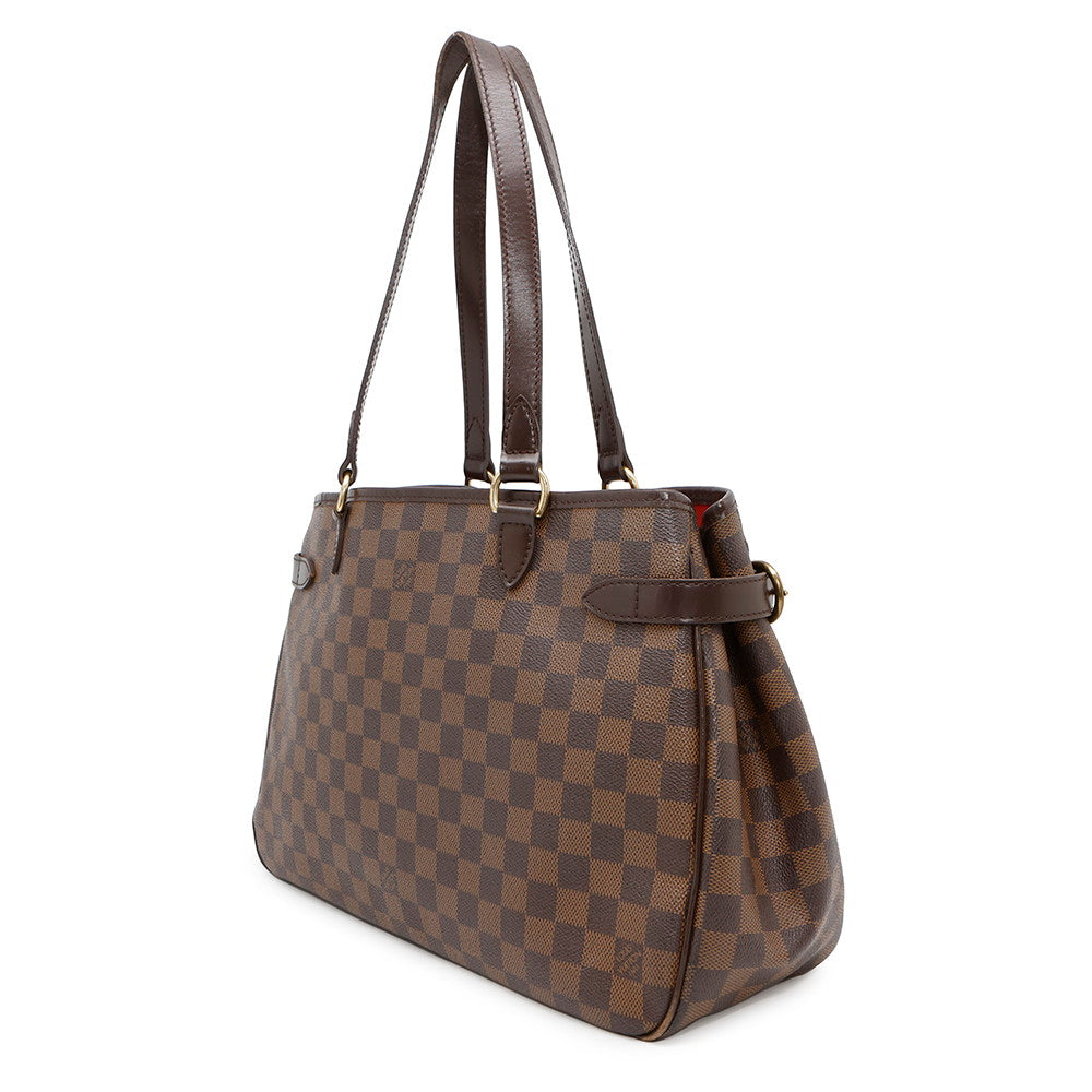 LOUIS VUITTON Batignolles Horizontal RedN48179 Damier Ebene Canvas