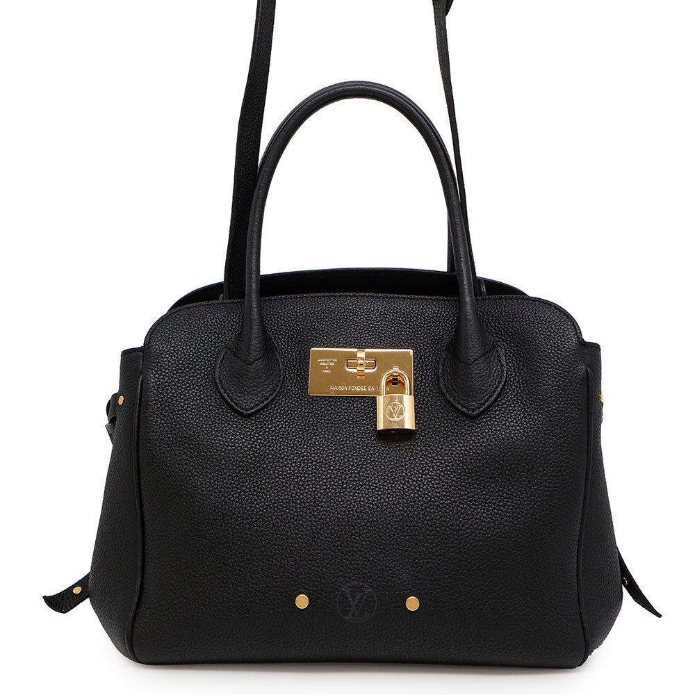 LOUIS VUITTON Milla NoirM54346 Calf Leather Size PM