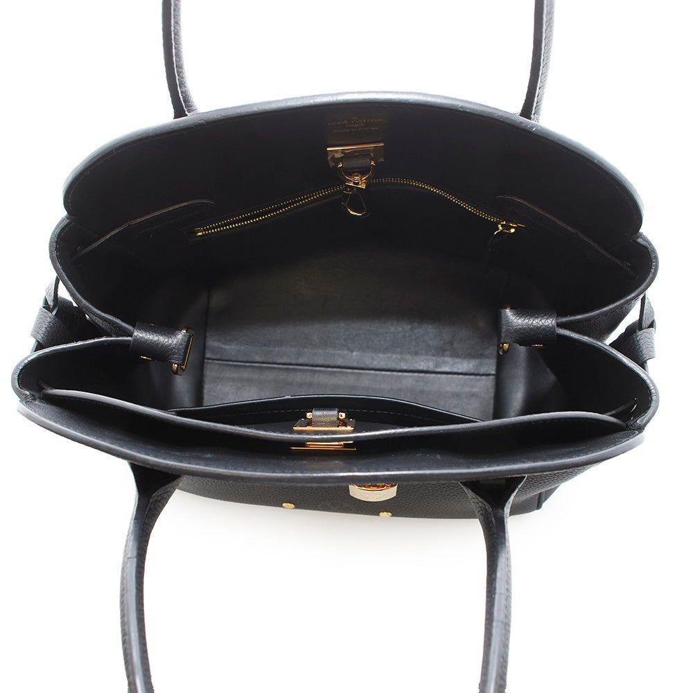 LOUIS VUITTON Milla NoirM54346 Calf Leather Size PM