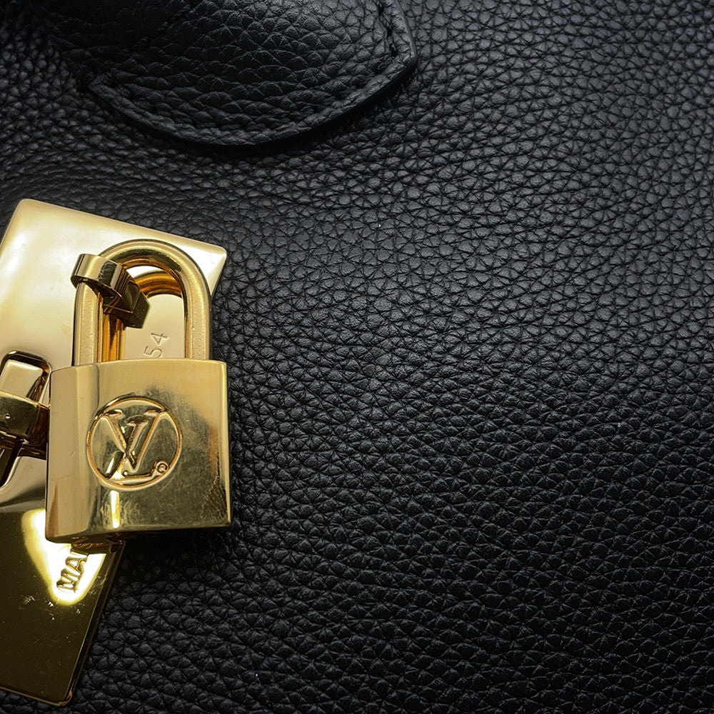 LOUIS VUITTON Milla NoirM54346 Calf Leather Size PM